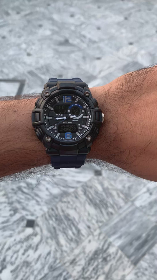 Sports Edition - TOMI Dual Time - Water Resistant Durable & Comfortable Straps