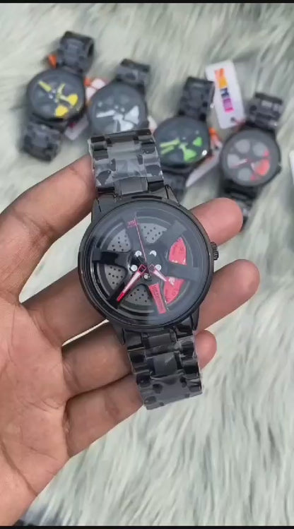 GYRO WHYL - Rotating Alloy Wheel -  Stainless Steel