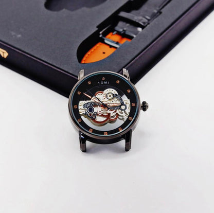 TOMI FaceGear - BLACK Skeleton Edition - Dual Strap