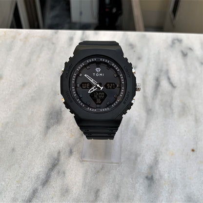 Rugged Edition - TOMI Dual Time Flagship Model - Water Resistant Durable & Comfortable Straps