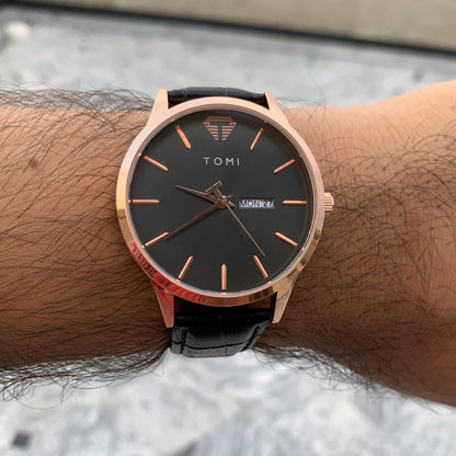 TOMI - Special Leather - Date & Day - Water Resistant