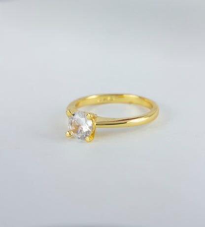 Simple Minimalistic Design Diamond Ring