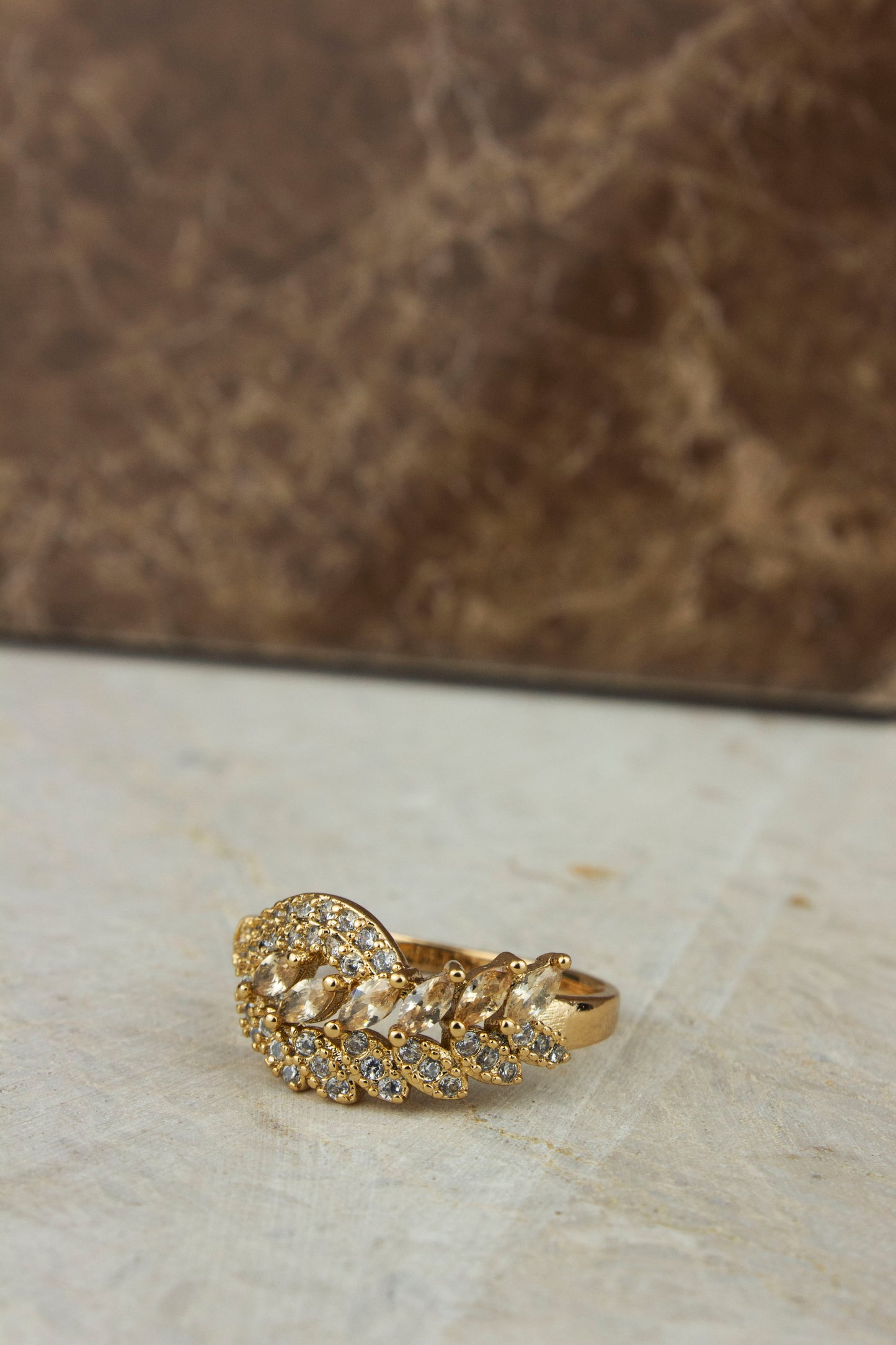 Signature Luxury Exquisite Ring  - One Carat Gold Plated