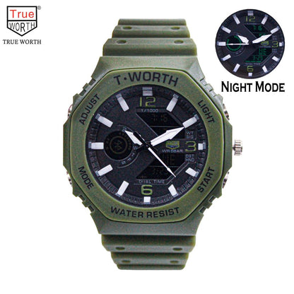 Original True worth - Dual Time Fully Functional - Water Resistant