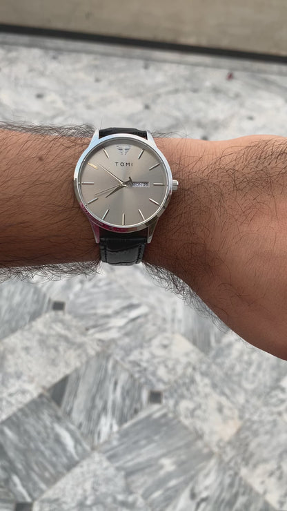 TOMI - Special Leather - Date & Day - Water Resistant